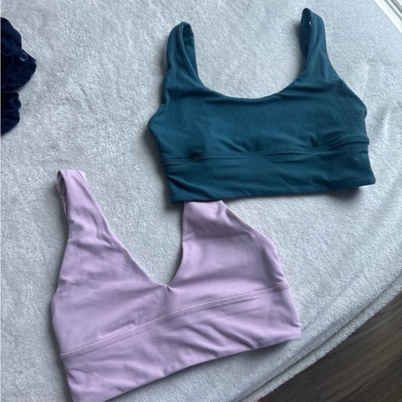 lululemon athletica Women's sports bras in Pink, Green e size 6 bundle - Picture 2 of 3